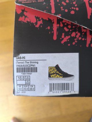 Vans SK8-Hi The Shining House of Terror