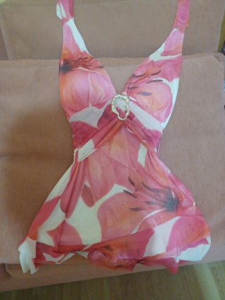 Vestido estampado floral