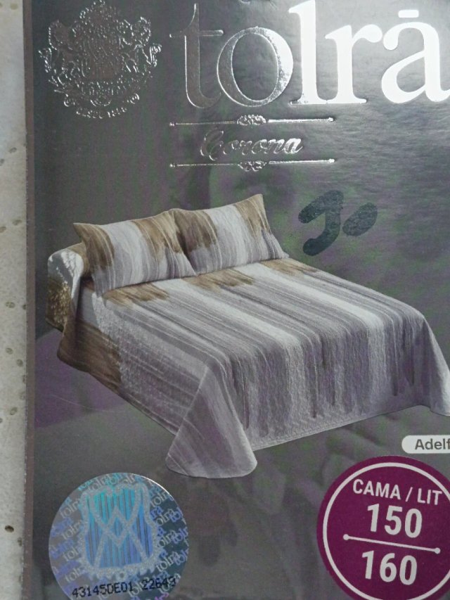 Colcha bouti Tolra 150/160