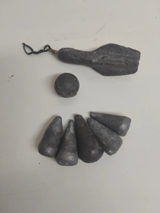 Pesas de plomo para pesca