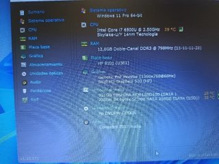 Unità SSD HP ProBook 450 G3 i7 W11