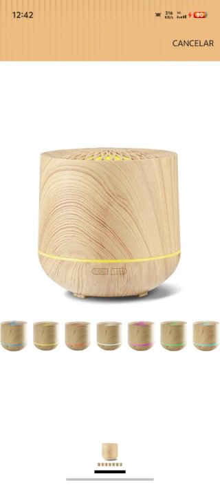 Difusor de Aroma Ultrasónico Nixtrve
