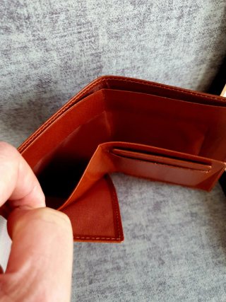 Set Cartera y Llavero Piel Suam Nuevo