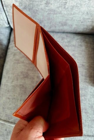 Set Cartera y Llavero Piel Suam Nuevo
