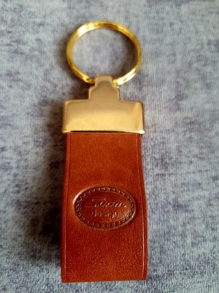 Set Cartera y Llavero Piel Suam Nuevo
