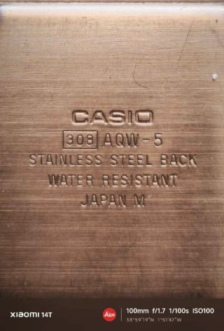 Reloj Casio AQW-5
