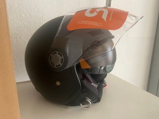 Casco Jet SKAP Negro Mate conGafa Solar Homologado