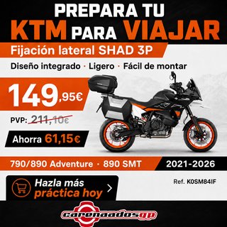 SHAD 3P System Fijación Lateral KTM 790/890