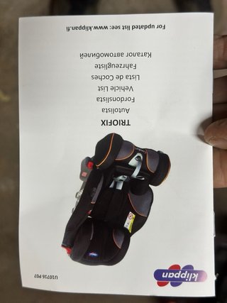 Silla coche Klippan Triofix + Base Isofix