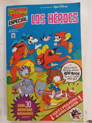 Lote 6 Tebeos Disney Montena 70/80