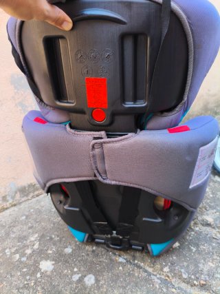Silla coche niño azul y gris