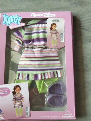Nancy Colección Moda Entrega 94 Vestido Rayado