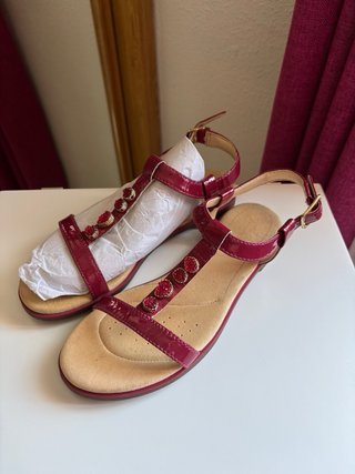 Sandalias Clarks Talla 36 Fucsias