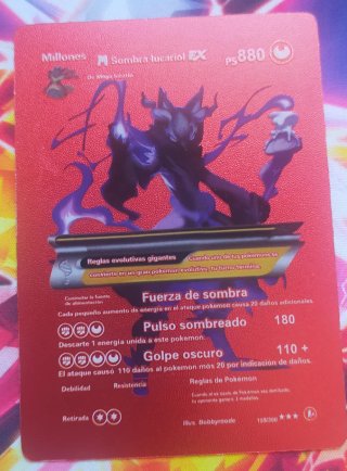 Lote Cartas Pokémon Especiales Exclusivas GX V