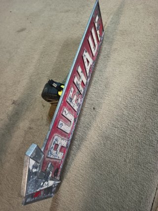 Placa Fruehauf Aluminio Fundido