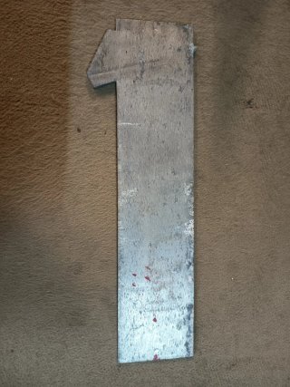 Placa Fruehauf Aluminio Fundido