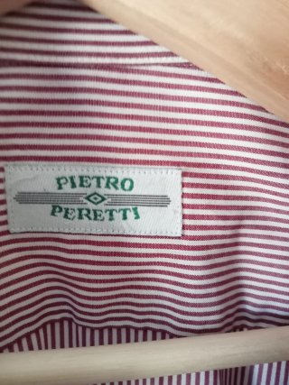 Camisa manga larga color marrón/naranja