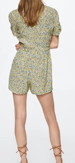 Mono corto floral Mango