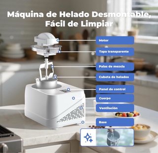 Heladera - Máquina de hacer helados NUEVA