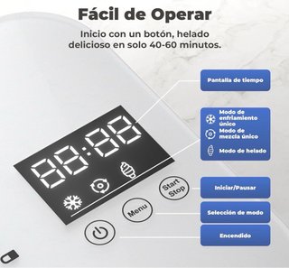 Heladera - Máquina de hacer helados NUEVA