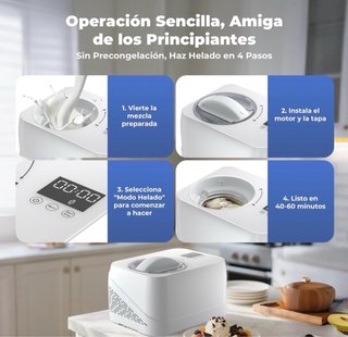 Heladera - Máquina de hacer helados NUEVA