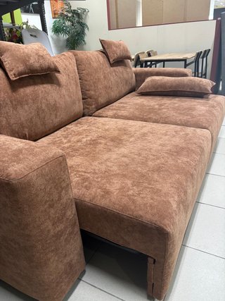 Sofá Cama Deslizante Marrón NUEVO