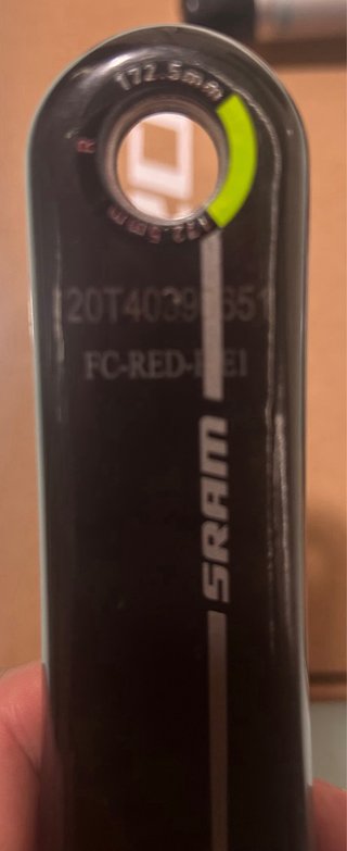 Bielas SRAM Red E1 DUB. 172,5mm