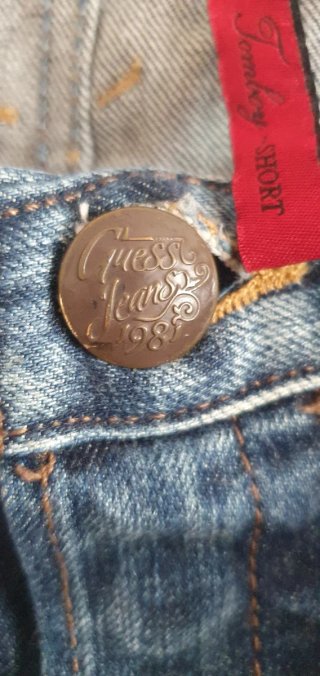 Vaqueros cortos vintage Guess