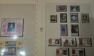 Lote sellos años 80