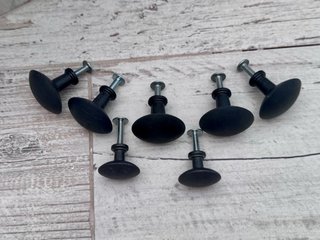 Maniglie Hemnes Ikea Nere (7 pz)
