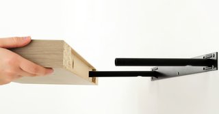 Balda Ikea Lack 110x26 cm - Marrón