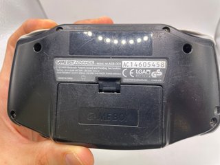 Console Nintendo Game Boy Advance Black Nero AGB-0