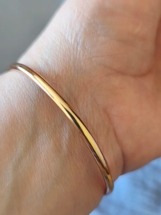 Brazalete Chapado Oro 18k