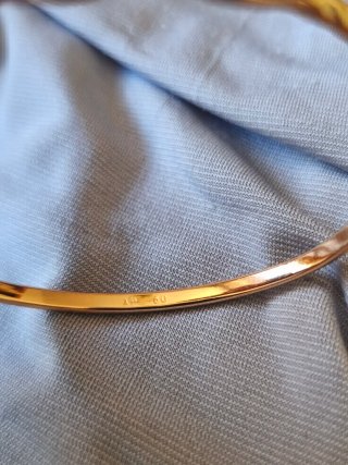 Brazalete Chapado Oro 18k