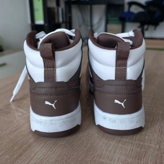 Zapatillas Puma Rebound Marrones y Blancas 40,5