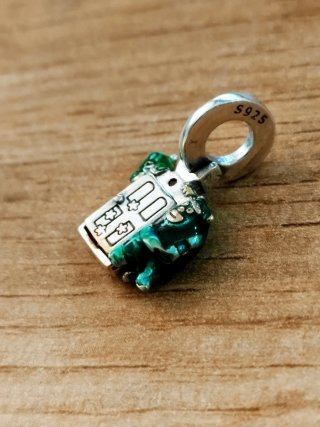 Colgante Charm Plata y Esmalte