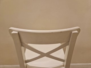Taburete Alto Ikea Rosentorp Blanco