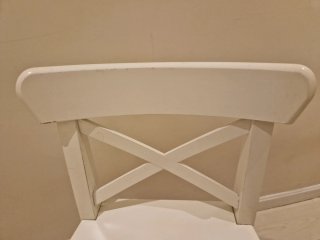 Taburete Alto Ikea Rosentorp Blanco