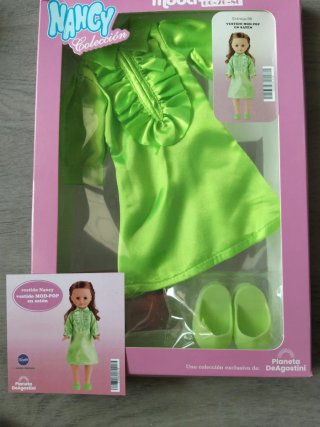 Nancy Colección Vestido Mod-Pop Satén
