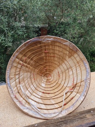 Sombrero oriental de paja