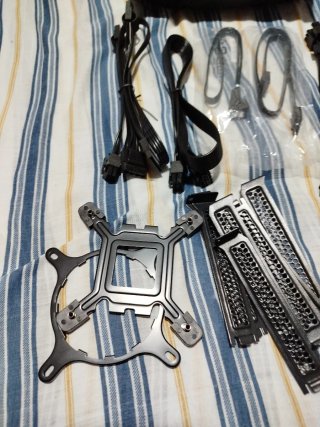 Lote cables adaptador para ordenador.