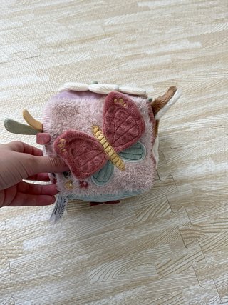 Cubo sensorial Montessori tela Little Dutch
