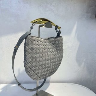 Borsa Bottega Veneta Sardine Grigia