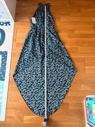 Vestido vaporoso cóctel mujer