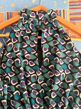 Vestido vaporoso cóctel mujer
