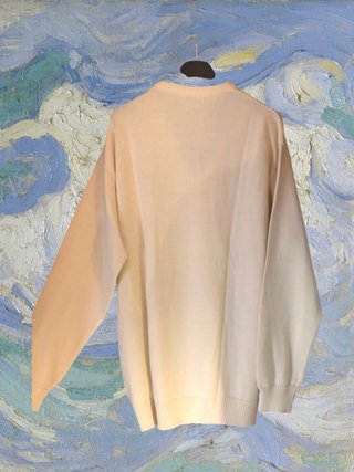 Maglione V-neck vintage L 80s/90s pullover