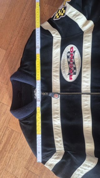 Giacca vintage Harley-Davidson Racing Camoscio L