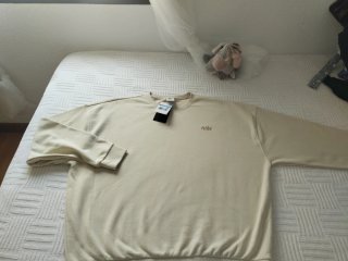 Felpa Nike Oversize Beige