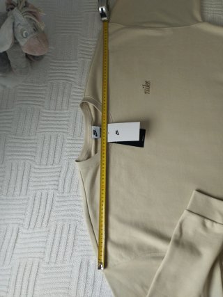Felpa Nike Oversize Beige
