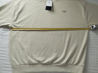 Felpa Nike Oversize Beige